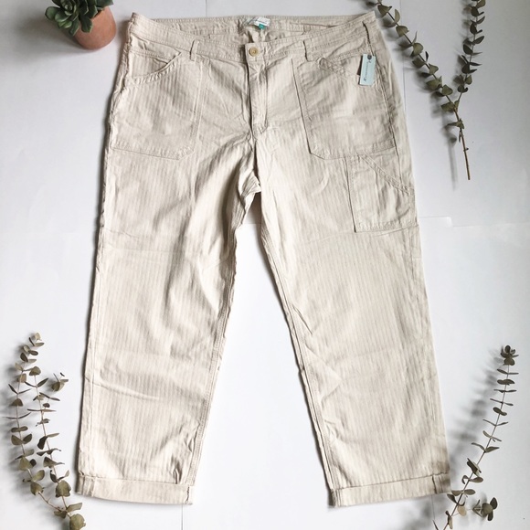 Anthropologie NWT Herringbone Carpenter Pant✨ - Picture 2 of 8